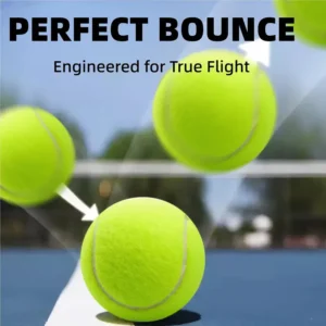 3 Tennis Balls for Training and Outdoor Sports