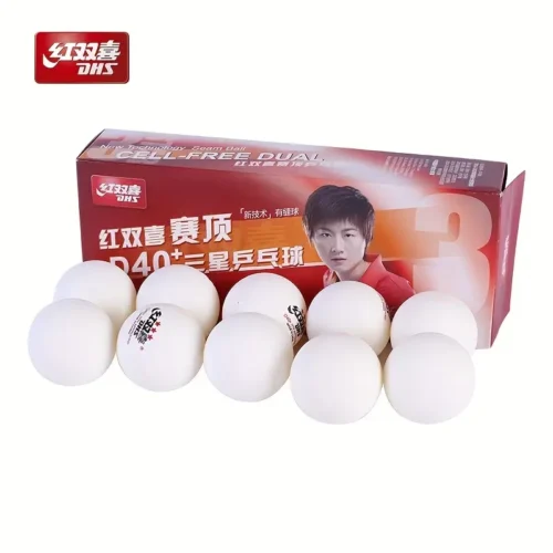 Red Double Happiness 3 Star Table Tennis Ping Pong Ball