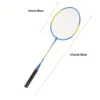 2pcs Universal Badminton Racket Set