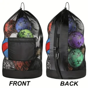 fe6c5cae-39c5-47d5-b79c-ba2c102aa887 1pc Drawstring Sports Ball Bag