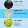 Fluorescent Yellow Size 5 Soccer Ball