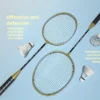 2pcs Professional Badminton Racket Set