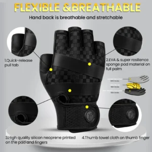 S0520411910304390a8101f070e3f8ded3.webp MOREOK Weightlifting Gloves – Breathable Anti-Slip Strength Training Gloves