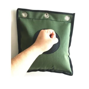 Kung Fu Training Sandbag – Canvas Wall-Mounted Martial Arts Punching Bag