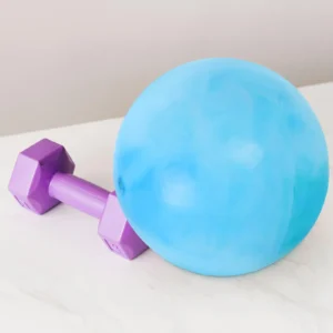 Small Inflatable Yoga & Pilates Ball – Fitness & Exercise Ball