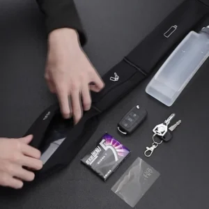Sports Running Belt – Waist Bag with Water Bottle Holder & Phone Pouch