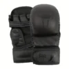 Boxing & MMA Training Gloves – PU Sanda Gloves with Velcro Wrist Protection