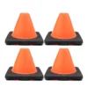S72cf979cacb149b3ab0da62a8c3ed848W.webp 4pcs Marking Training Road Cone Roller Hockey Weighted Pylons Skating Obstacle Roller Football Soccer Training Soft Tower