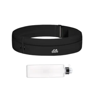 Sports Running Belt – Waist Bag with Water Bottle Holder & Phone Pouch