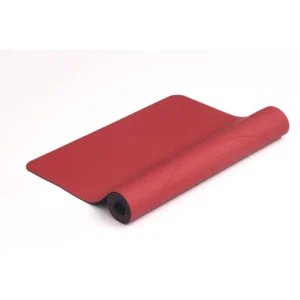Premium 5mm PU Natural Rubber Yoga Mat – 183cm Non-Slip Pilates Mat