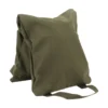 Military Green Yoga Sandbag – Portable Fillable Canvas Training Weight Bag